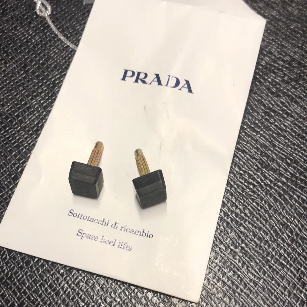 Prada Black High Heeled Bootie, size 39.5